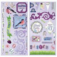 BoBunny - Secret Garden Collection - Chipboard Stickers