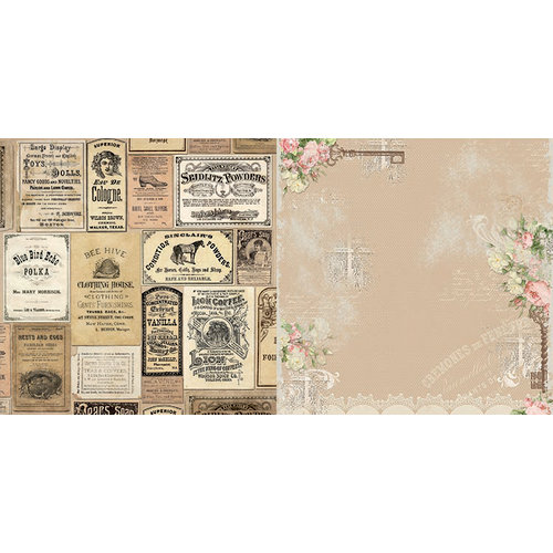 BoBunny - Soiree Collection - 12 x 12 Double Sided Paper - Boutique