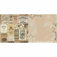 BoBunny - Soiree Collection - 12 x 12 Double Sided Paper - Boutique