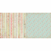 BoBunny - Soiree Collection - 12 x 12 Double Sided Paper - Stripe
