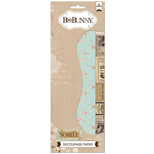 BoBunny - Soiree Collection - Decoupage Paper Pack