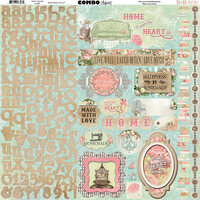 BoBunny - Soiree Collection - 12 x 12 Cardstock Stickers - Combo