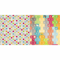 BoBunny - Toy Box Collection - 12 x 12 Double Sided Paper - Circles