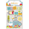 BoBunny - Toy Box Collection - Layered Chipboard Stickers