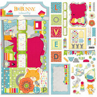 BoBunny - Toy Box Collection - Noteworthy Journaling Cards