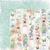 BoBunny - Butterfly Kisses Collection - 12 x 12 Double Sided Paper - Joy