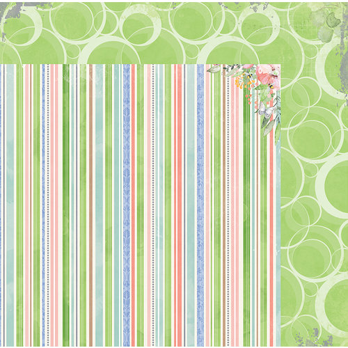 BoBunny - Butterfly Kisses Collection - 12 x 12 Double Sided Paper - Lush