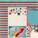 BoBunny - Firecracker Collection - 12 x 12 Double Sided Paper - Parade