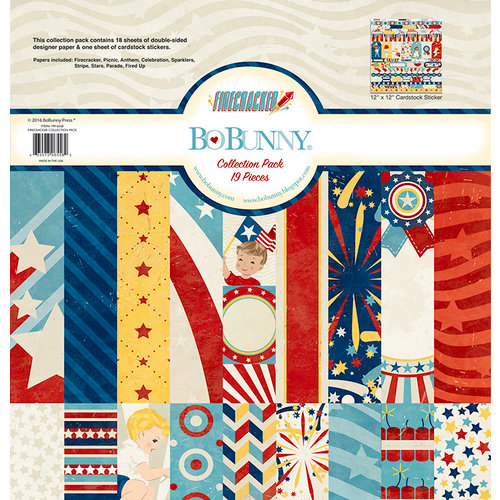 BoBunny - Firecracker Collection - 12 x 12 Collection Pack