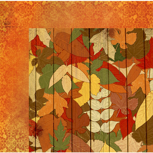 BoBunny - Farmers Market Collection - 12 x 12 Double Sided Paper - Autumn