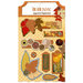 BoBunny - Farmers Market Collection - Layered Chipboard Stickers