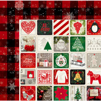 BoBunny - Merry and Bright Collection - Christmas - 12 x 12 Double Sided Paper - Holidays