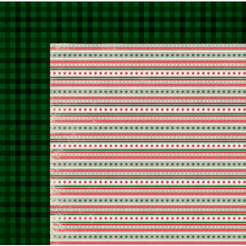 BoBunny - Merry and Bright Collection - Christmas - 12 x 12 Double Sided Paper - Twinkle