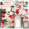 BoBunny - Merry and Bright Collection - Christmas - Noteworthy Journaling Cards