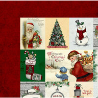 BoBunny - Tis The Season Collection - Christmas - 12 x 12 Double Sided Paper - Joy