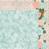 BoBunny - Felicity Collection - 12 x 12 Double Sided Paper - Lattice