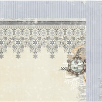 BoBunny - Winter Wishes Collection - 12 x 12 Double Sided Paper - Chill