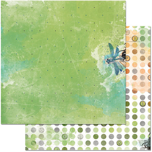 BoBunny - Life In Color Collection - 12 x 12 Double Sided Paper - Nature