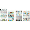 BoBunny - Life In Color Collection - Clear Stickers