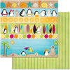 BoBunny - Make A Splash Collection - 12 x 12 Double Sided Paper - Make A Splash