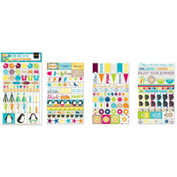 BoBunny - Make A Splash Collection - Clear Stickers
