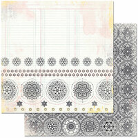 BoBunny - Petal Lane Collection - 12 x 12 Double Sided Paper - Posies