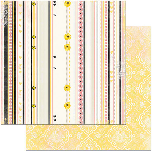 BoBunny - Petal Lane Collection - 12 x 12 Double Sided Paper - Fanciful