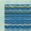 BoBunny - Down By The Sea Collection - 12 x 12 Double Sided Paper - Ripples