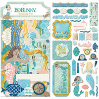 BoBunny - Down By The Sea Collection - Noteworthy Journaling Cards