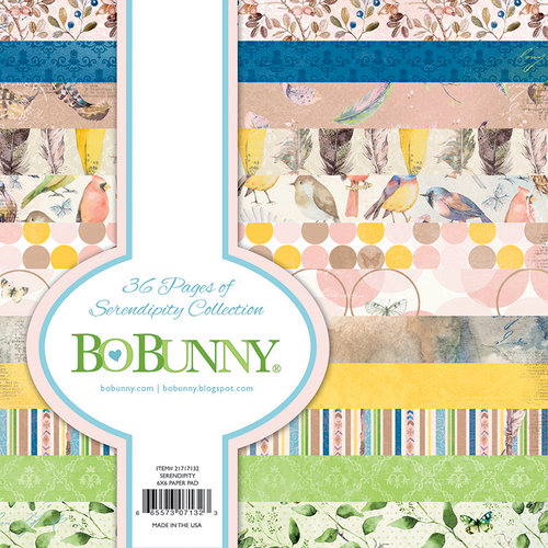 BoBunny - Serendipity Collection - 6 x 6 Paper Pad