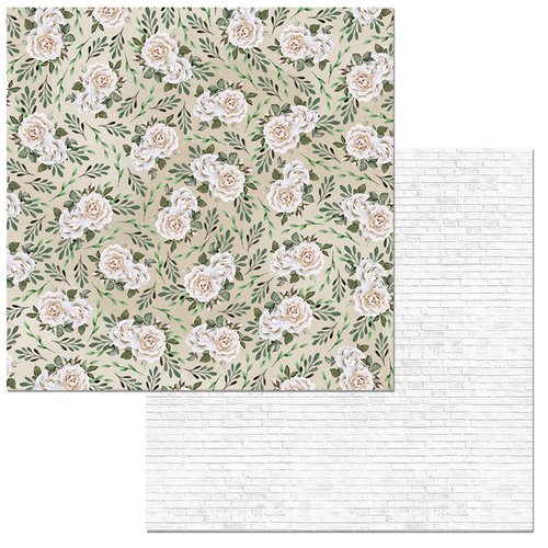 BoBunny - Garden Party Collection - 12 x 12 Double Sided Paper - Fragrant