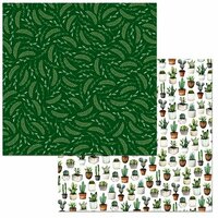 BoBunny - Garden Party Collection - 12 x 12 Double Sided Paper - Lush