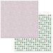 BoBunny - Garden Party Collection - 12 x 12 Double Sided Paper - Serenity