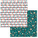 BoBunny - Fa La La Collection - Christmas - 12 x 12 Double Sided Paper - Sparkle