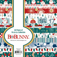 BoBunny - Fa La La Collection - Christmas - 6 x 6 Paper Pad