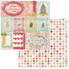 BoBunny - Carousel Christmas Collection - 12 x 12 Double Sided Paper - Greetings