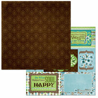BoBunny - Penelope Collection - 12 x 12 Double Sided Paper - Moments