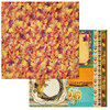 BoBunny - Dreams of Autumn Collection - 12 x 12 Double Sided Paper - Breathtaking