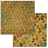 BoBunny - Dreams of Autumn Collection - 12 x 12 Double Sided Paper - Pumpkin Spice