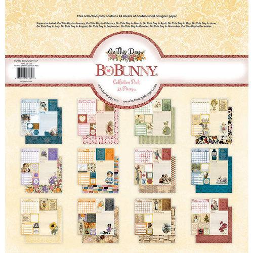 BoBunny - On This Day Collection - 12 x 12 Collection Pack