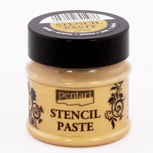 BoBunny - Pentart - Stencil Paste - Metal - Gold