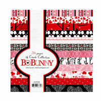 Bo Bunny Press - Crush Collection - Valentine - 6 x 6 Paper Pad