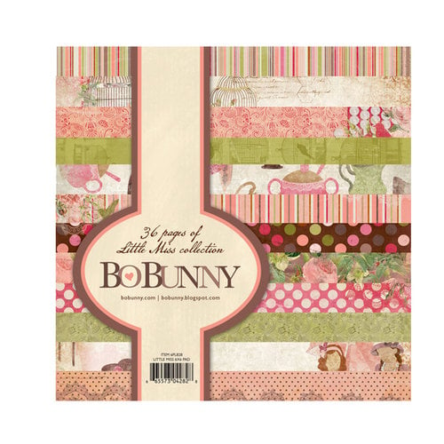 Bo Bunny - Little Miss Collection - 6 x 6 Paper Pad