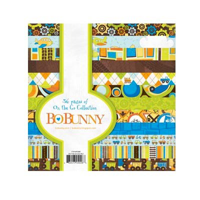 Bo Bunny - On The Go Collection - 6 x 6 Paper Pad