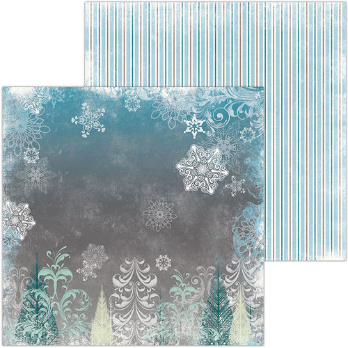 BoBunny - Winter Playground Collection - 12 x 12 Double Sided Paper - Frolic