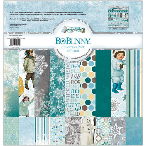 BoBunny - Winter Playground Collection - 12 x 12 Collection Pack