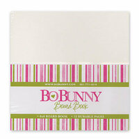 Bo Bunny - 6x6 Bare Naked Board Book - with 12 Pages