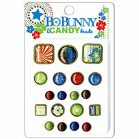 Bo Bunny Press - Block Party Collection - I Candy Brads - Block Party, CLEARANCE
