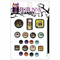 Bo Bunny Press - Whoo-ligans Collection - Halloween - I Candy Brads - Whoo-ligans, CLEARANCE