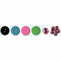Bo Bunny Press - Alissa Collection - Buttons and Bling, CLEARANCE